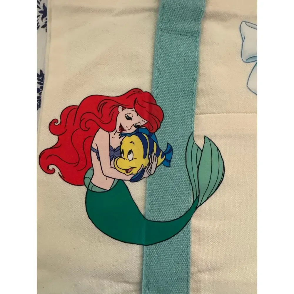 Disney Ariel Green Double Sided Custom Made Mini Tote